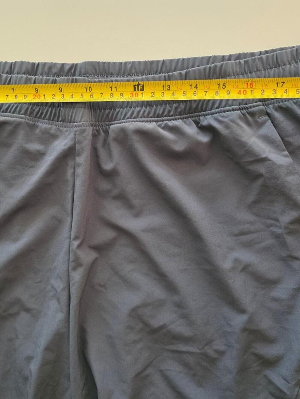 Athletic Works 2-in-1 Running Shorts Compression Liner Gray Men's XL Gym NWOT - Picture 4 of 7